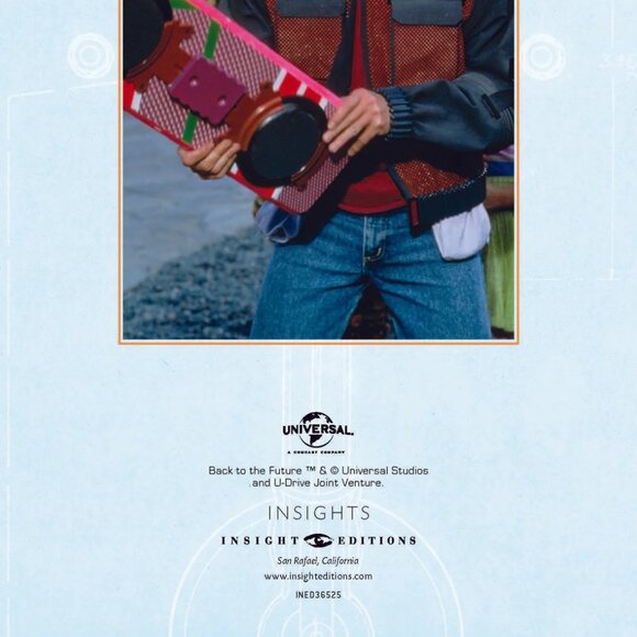 3/$55❤️new sealed BACK TO THE FUTURE Hardcover Ruled Journal Notebook Universal - Picture 7 of 15